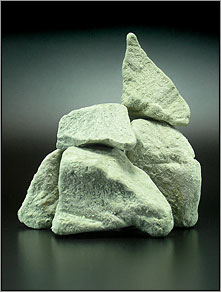 Shirakura - Mineral Stone, Mineralstein, Montmorillonit